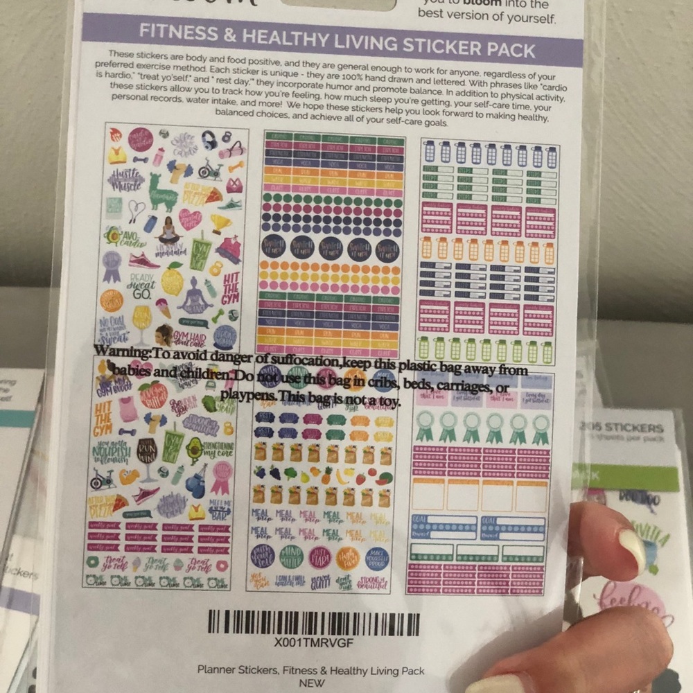 5 Bloom Planner Sticker Packs - Picture 8 of 12
